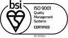 bsi ISO 9001 Quality Management Systems Certified
